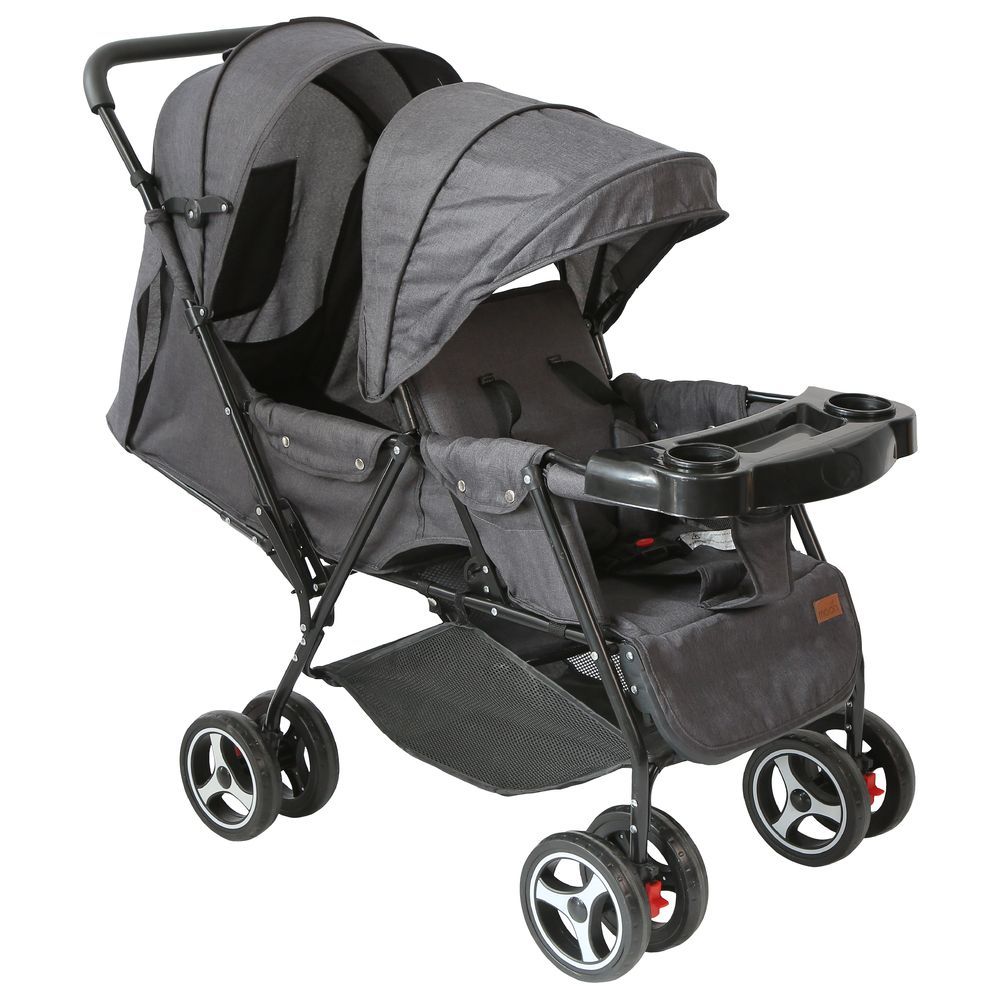 Double car seat deals stroller